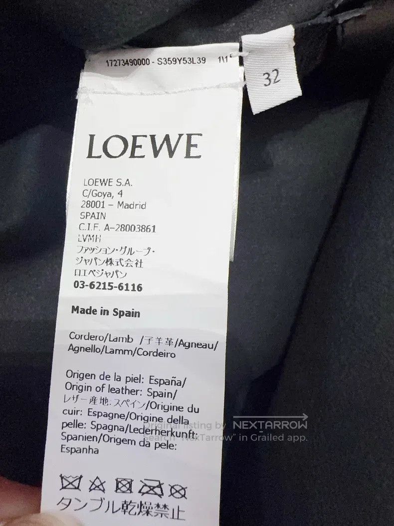 Loewe Loewe Spring/Summer 2023 Leather Jacket Size 4XL / US 24-26 - 4 Thumbnail