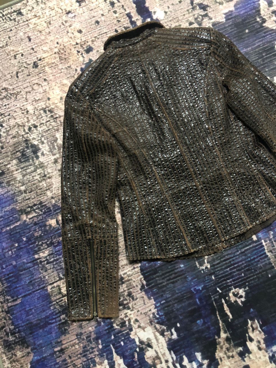 Vintage Tira Vento Donna Double Collar Style Jacket Size S / US 4 / IT 40 - 8 Thumbnail