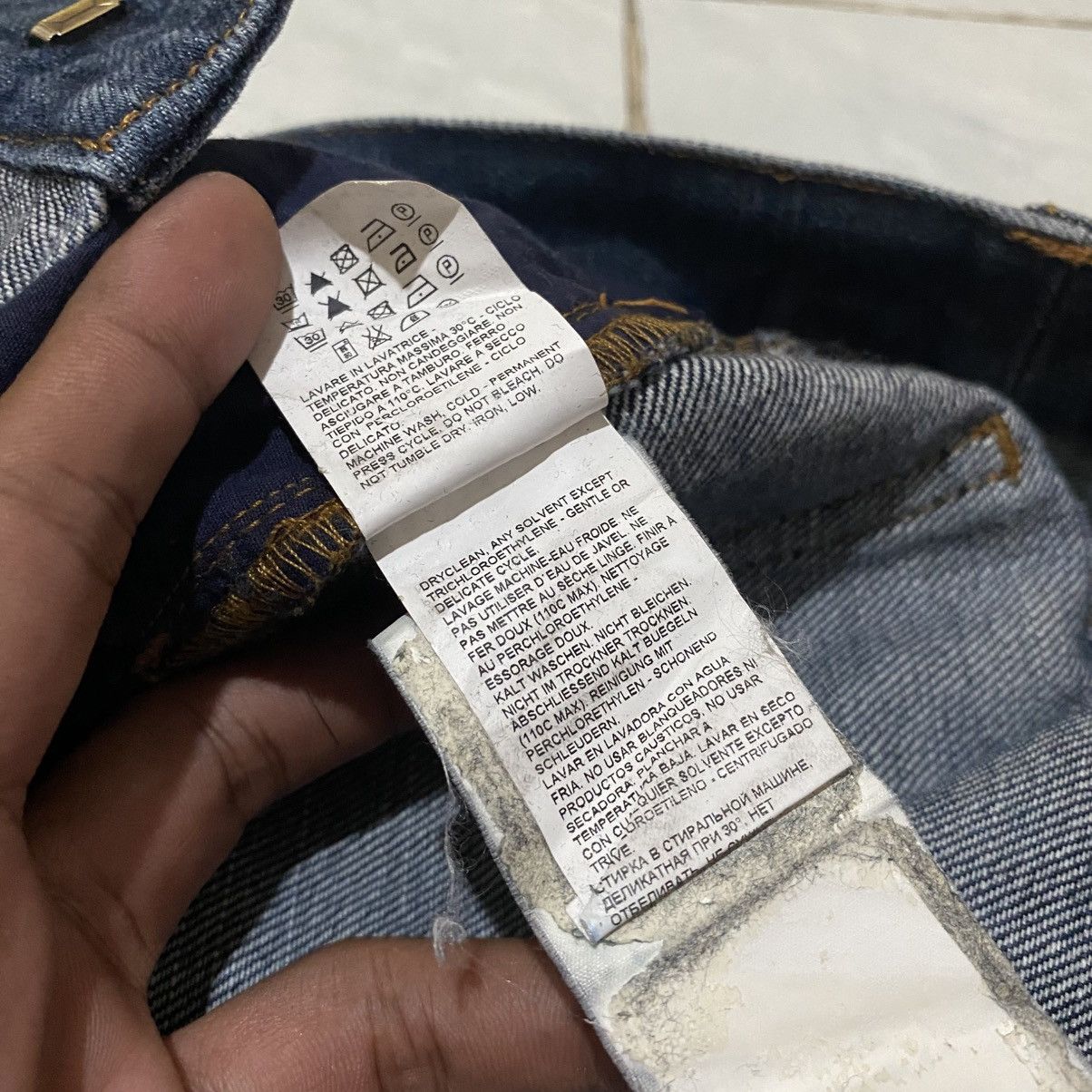 Marni Marni Hybrid Docking Denim Pants Size US 32 / EU 48 - 12 Thumbnail