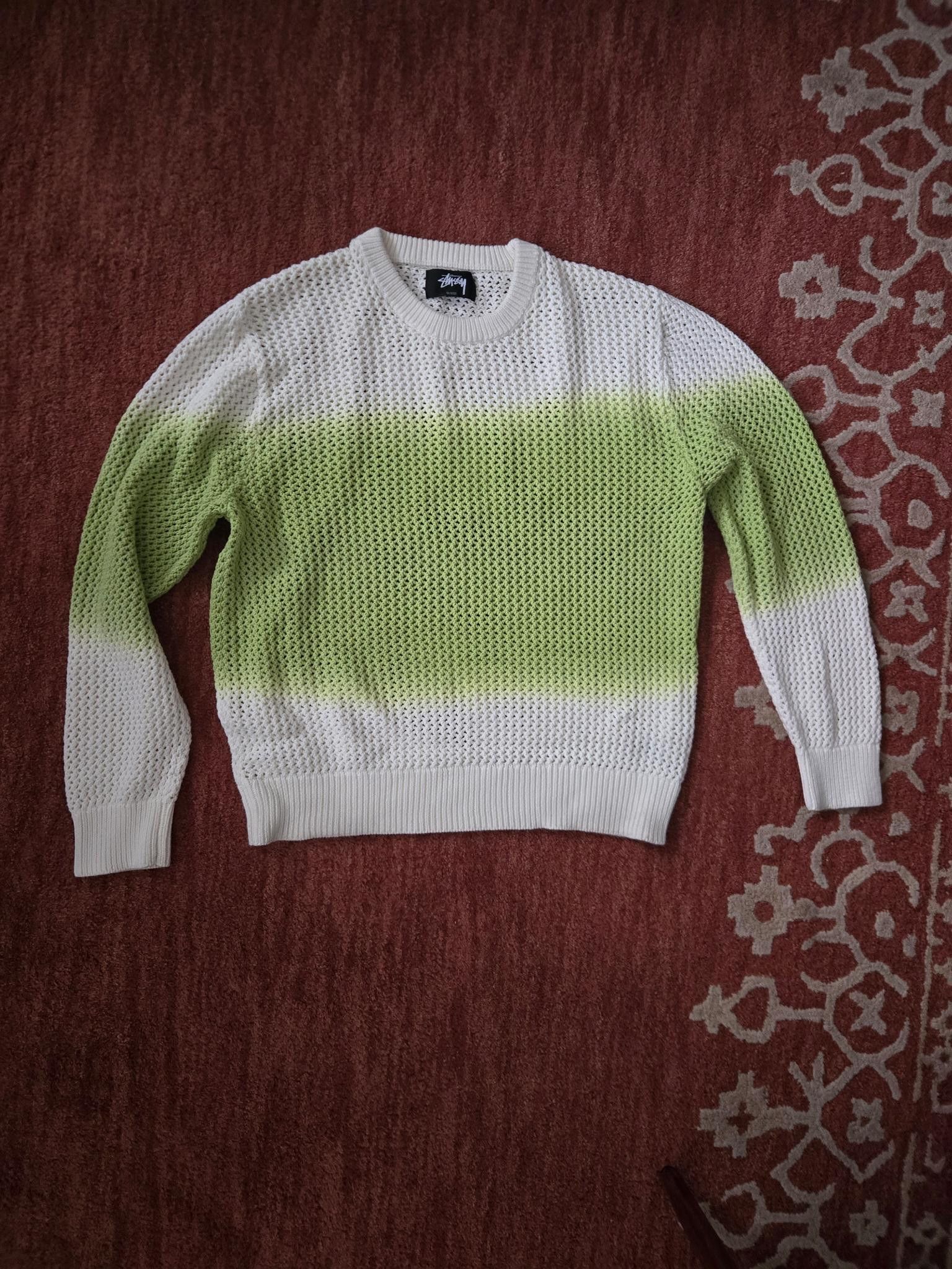 Stussy FW23 Pigment Dyed Loose Gauge Sweater
