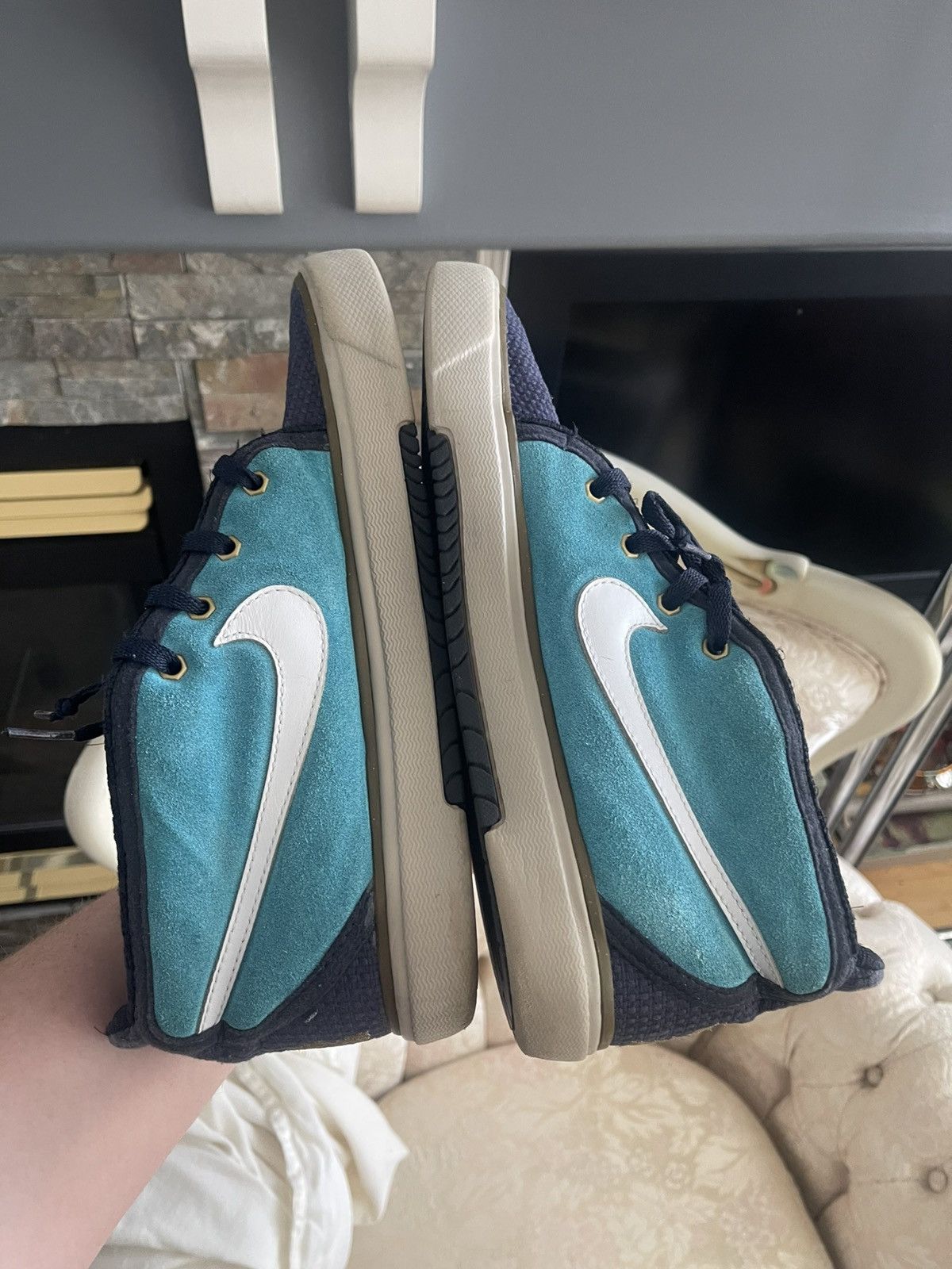 Nike Nike Air Sabaku 2004 Size 10 Blue Size US 10 / EU 43 - 7 Thumbnail