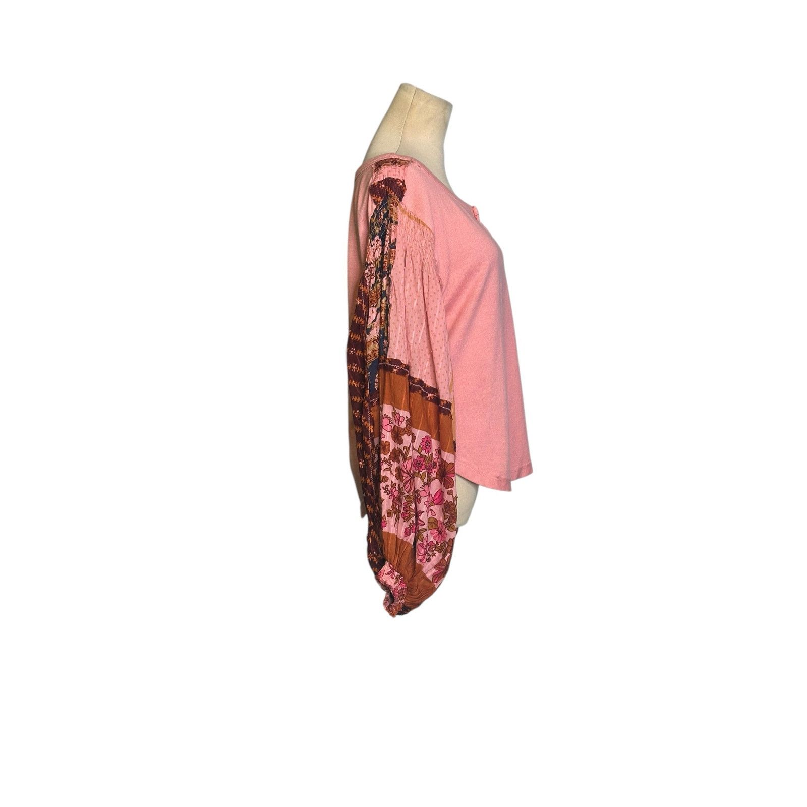 Free People Free People Light Magic Balloon Sleeves Henley top size XS Size XS / US 0-2 / IT 36-38 - 10 Thumbnail