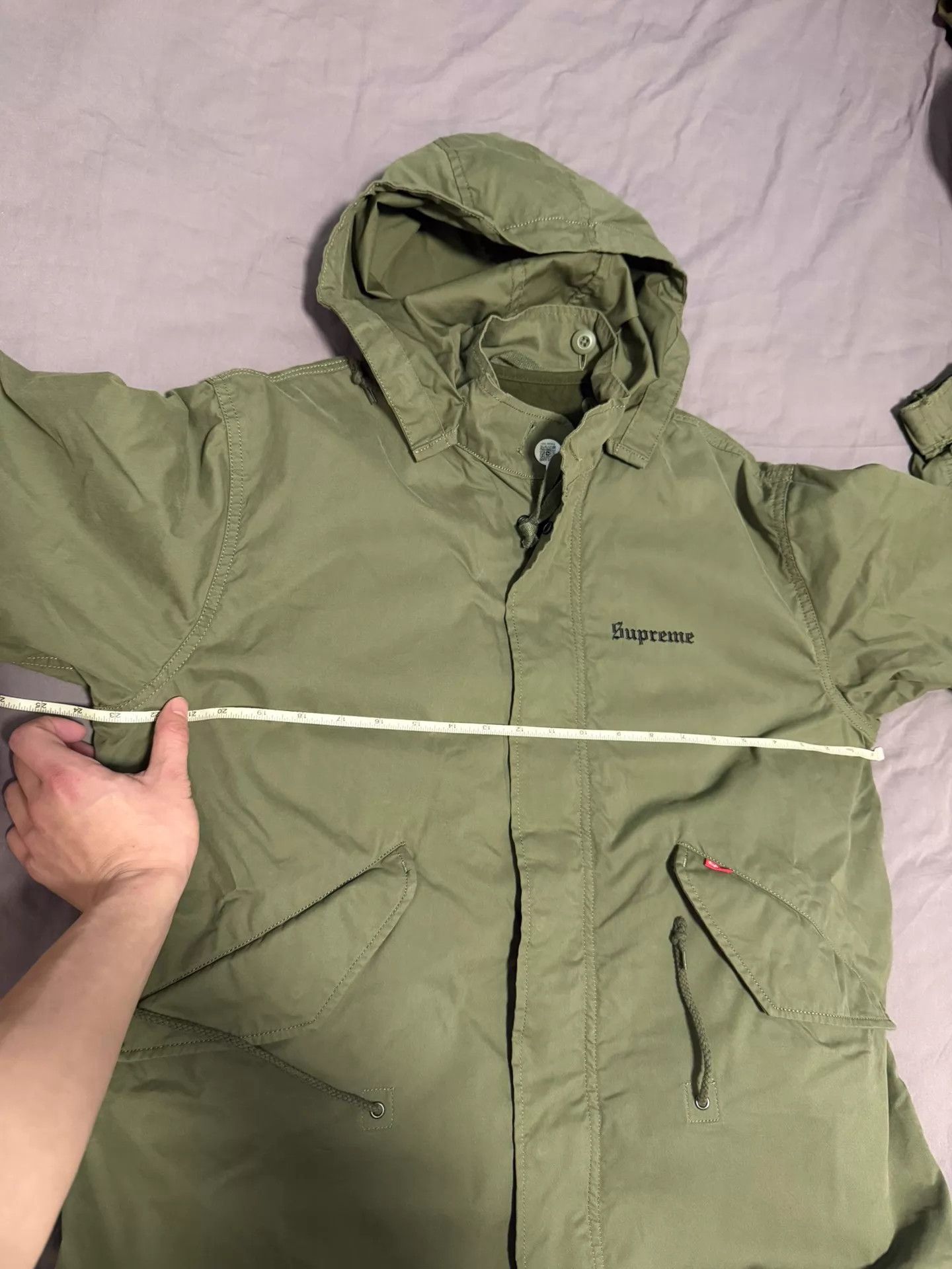 Supreme Supreme Akira Fishtail Coat Olive S Size US S / EU 44-46 / 1 - 8 Thumbnail