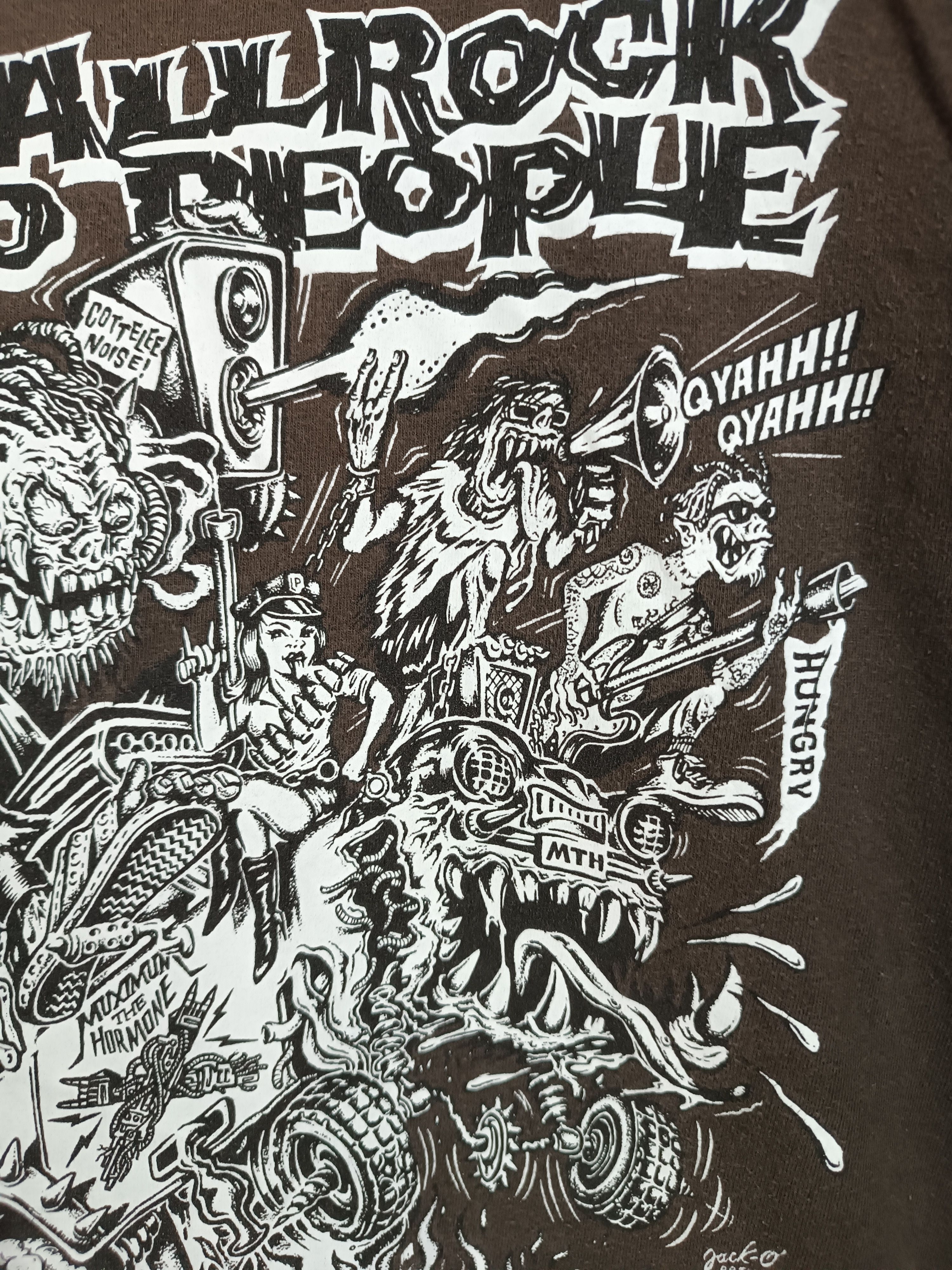 Band Tees VINTAGE MAXIMUM THE HORMONE KILL ALL IMPO PEOPLE METAL TEE Size US L / EU 52-54 / 3 - 10 Thumbnail