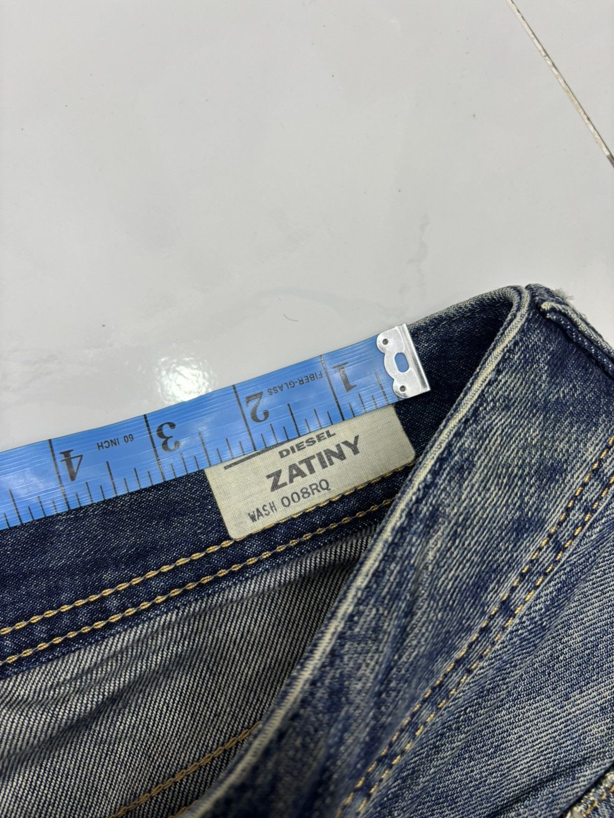 Diesel DIESEL INDUSTRY BAGGY JEANS DISTRESSED DENIM Size US 34 / EU 50 - 17 Thumbnail