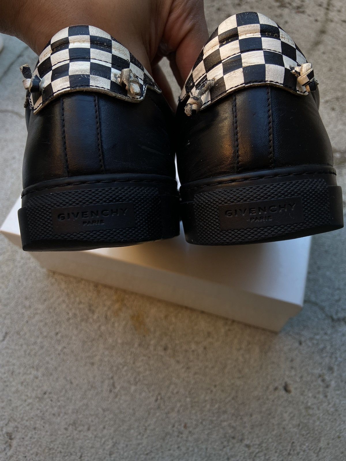 Designer × Givenchy Givenchy Urban Street Low - Checkered Black/White Size US 8.5 / EU 41-42 - 3 Thumbnail
