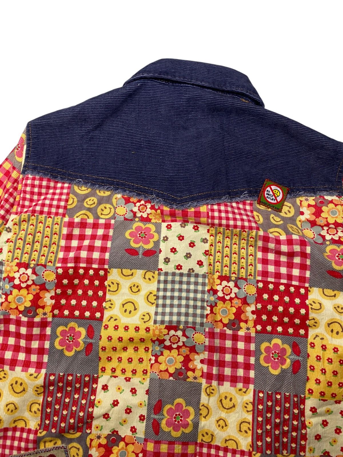 Angel Blue 2000's Angel Blue Patchwork Corduroy Shirts Size US M / EU 48-50 / 2 - 8 Thumbnail