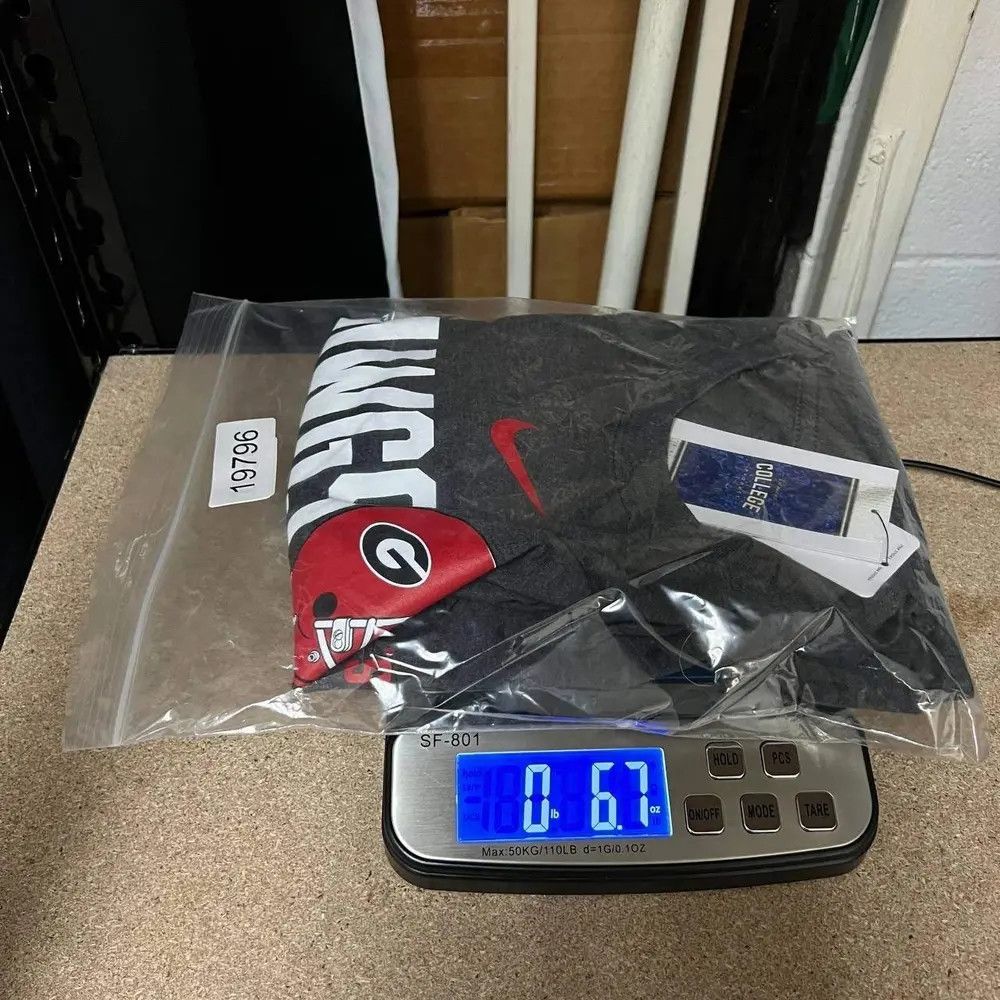 Nike Nike Shirt Men Black Georgia Bulldogs NCAA Crew Neck New L Size US L / EU 52-54 / 3 - 8 Thumbnail