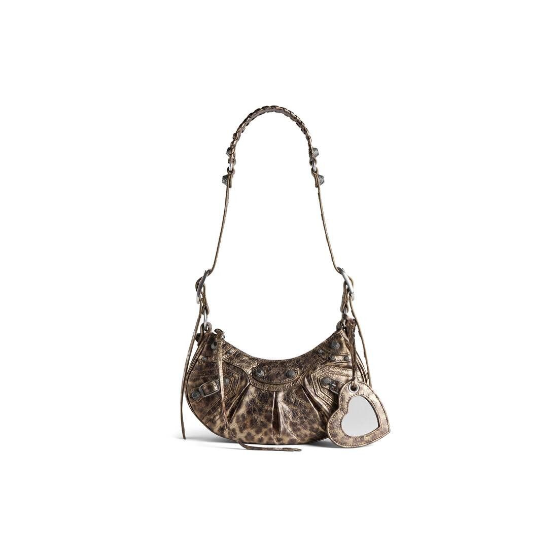Balenciaga Metallized with leopard print Size ONE SIZE - 1 Thumbnail