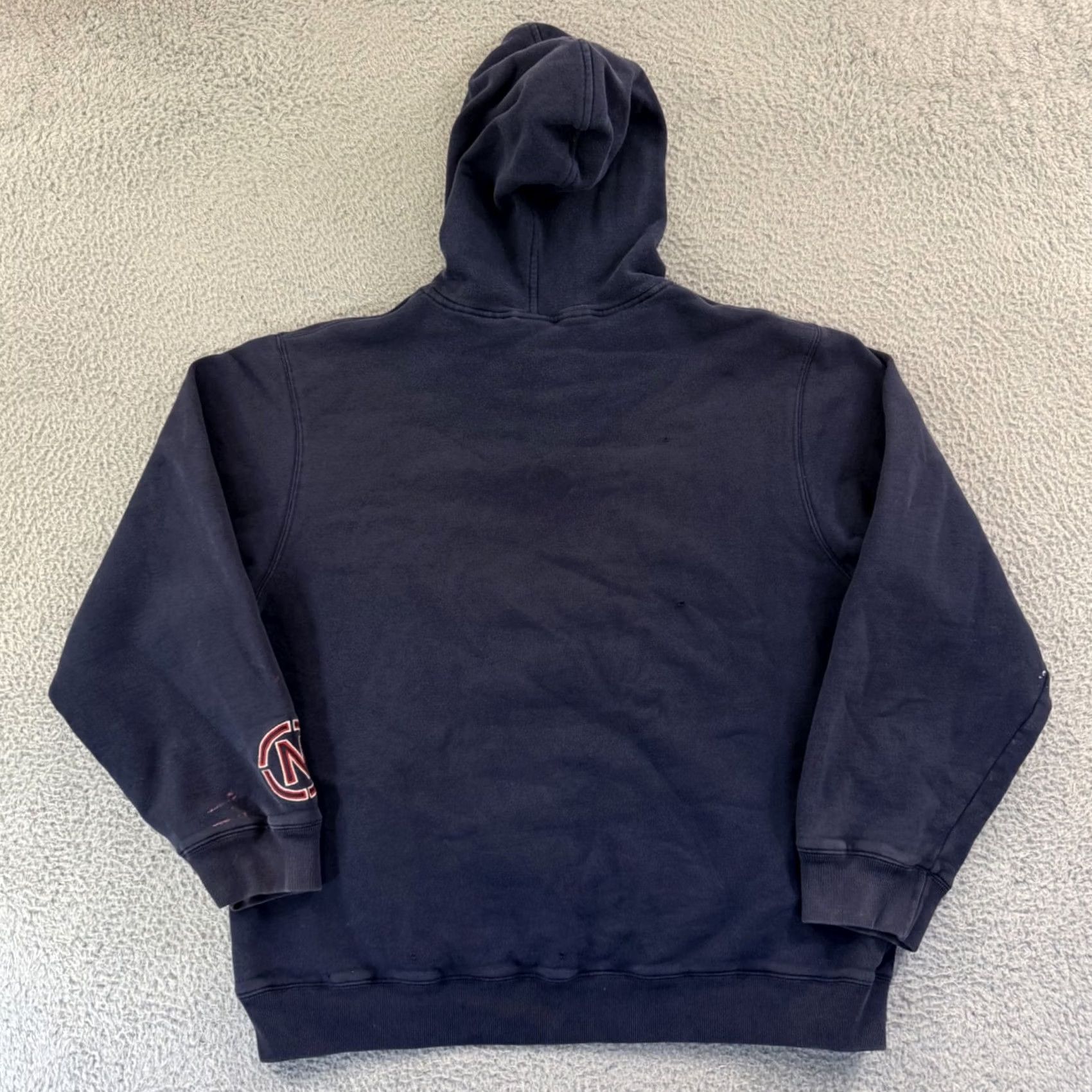 Nautica VINTAGE Nautica Hoodie Mens XL Blue 90s Pullover Zip Pocket Embroidered Logo Size US XL / EU 56 / 4 - 7 Thumbnail