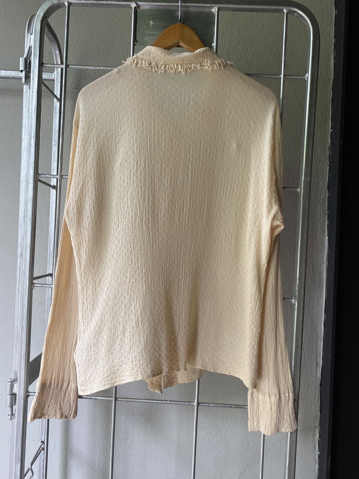 Issey Miyake Plantation pleated blouse shirt Size L / US 10 / IT 46 - 6 Thumbnail