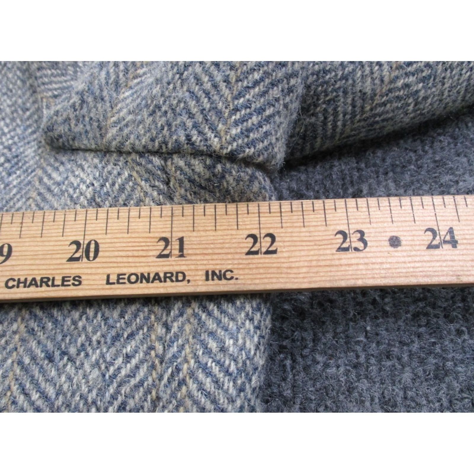 Harris Tweed VINTAGE Harris Tweed Jacket Mens 44 Scottish Wool Sport Coat Blazer USA 70s 80s Size 44R - 5 Thumbnail