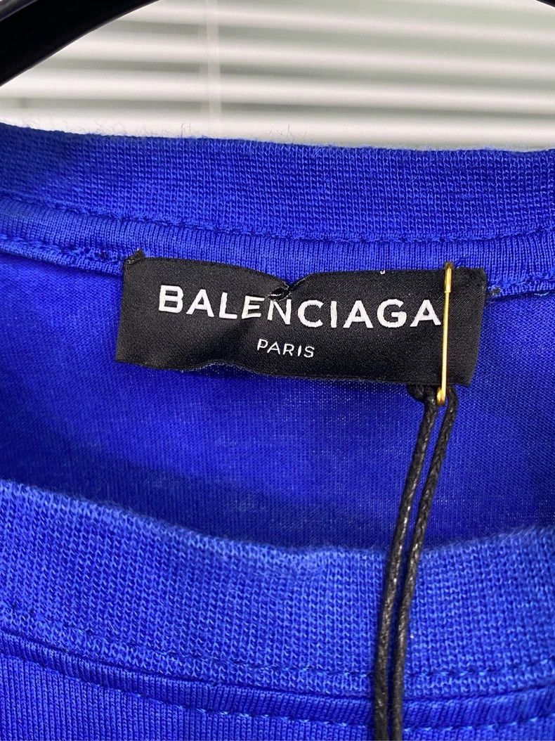 Balenciaga Balenciaga Cola wave print logo short sleeves 2503-Nextarro Size US M / EU 48-50 / 2 - 3 Thumbnail