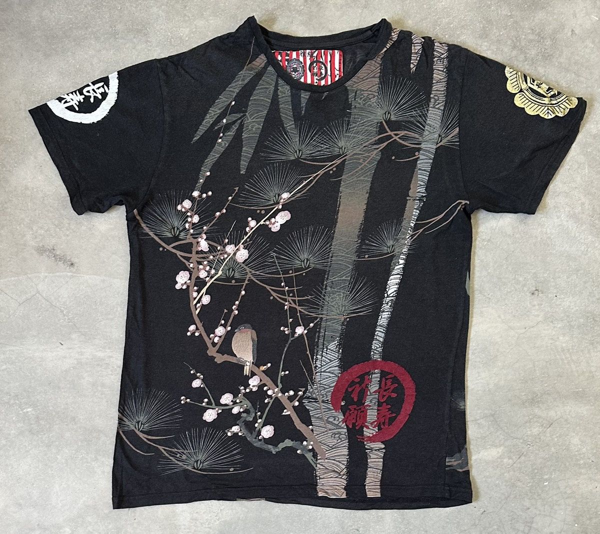 Japanese Brand VINTAGE JAPANESE MOTIVE GRAPHIC PRINT ARIGATO TEE Size US L / EU 52-54 / 3 - 1 Thumbnail