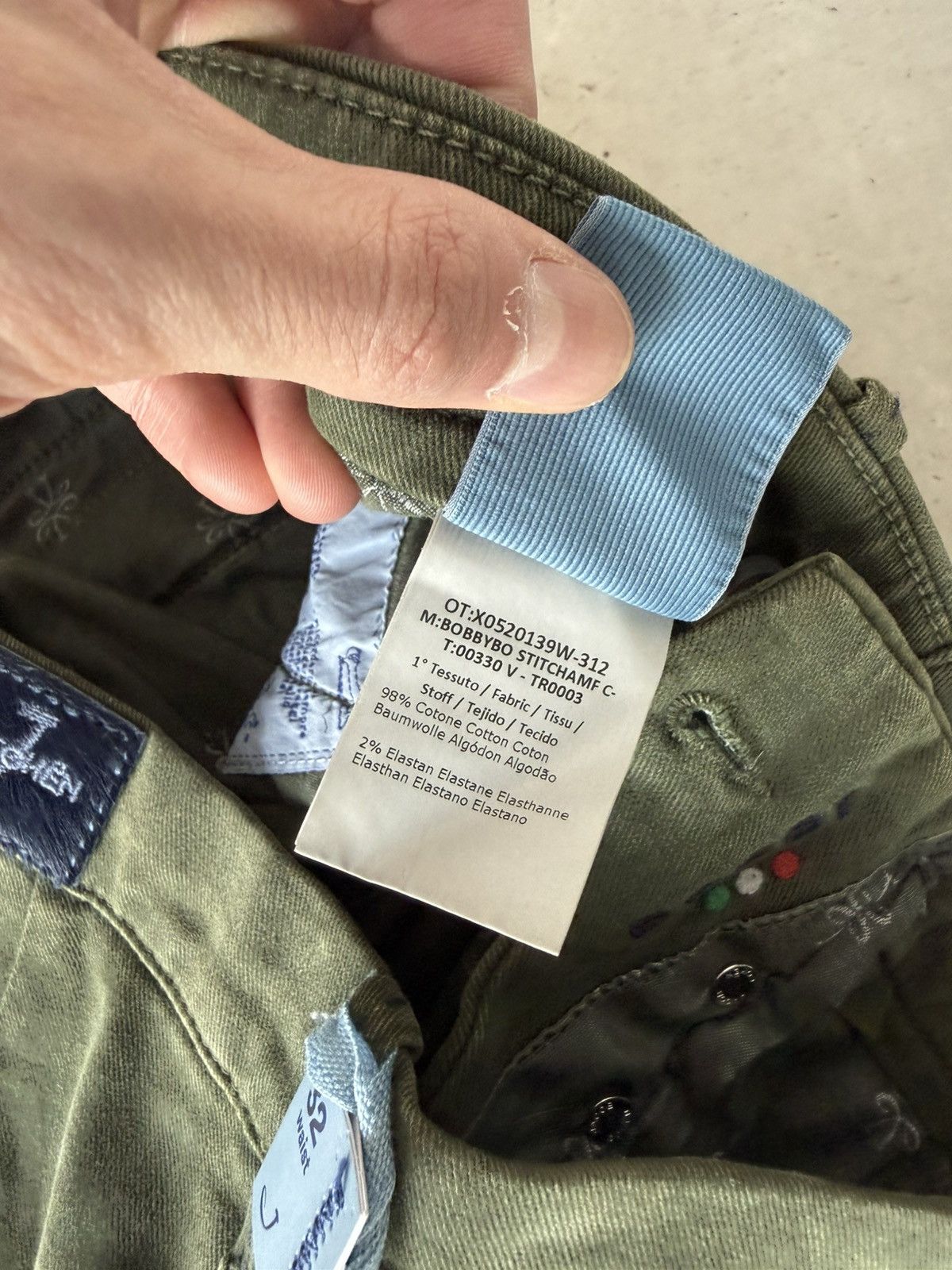 Jacob Cohen JACOB COHEN Comfort Bobby Chino Pants Size US 32 / EU 48 - 6 Thumbnail