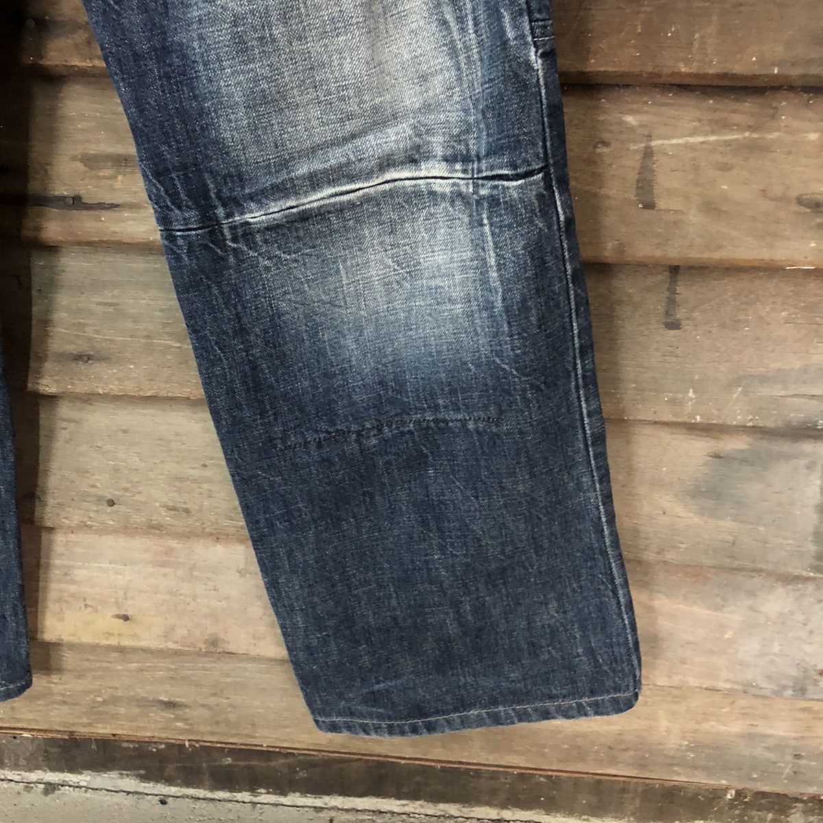 Marithe + Francois Girbaud DL Marithe Francois Girbaund faded Black Denim Pants #7317 Size US 31 - 10 Thumbnail
