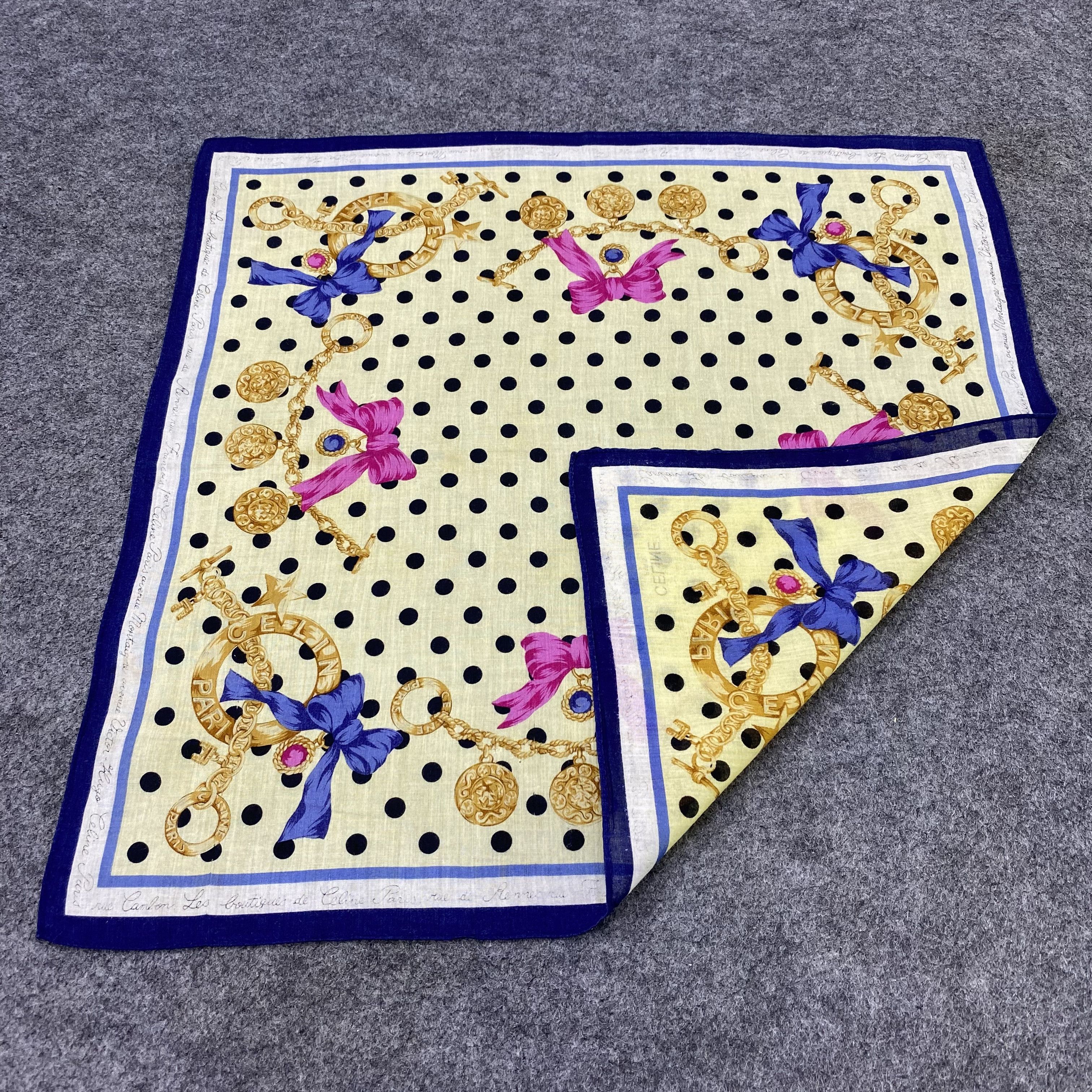 Celine Celine Handkerchief / Bandana / Neckerchief-B2285 Size ONE SIZE - 5 Thumbnail