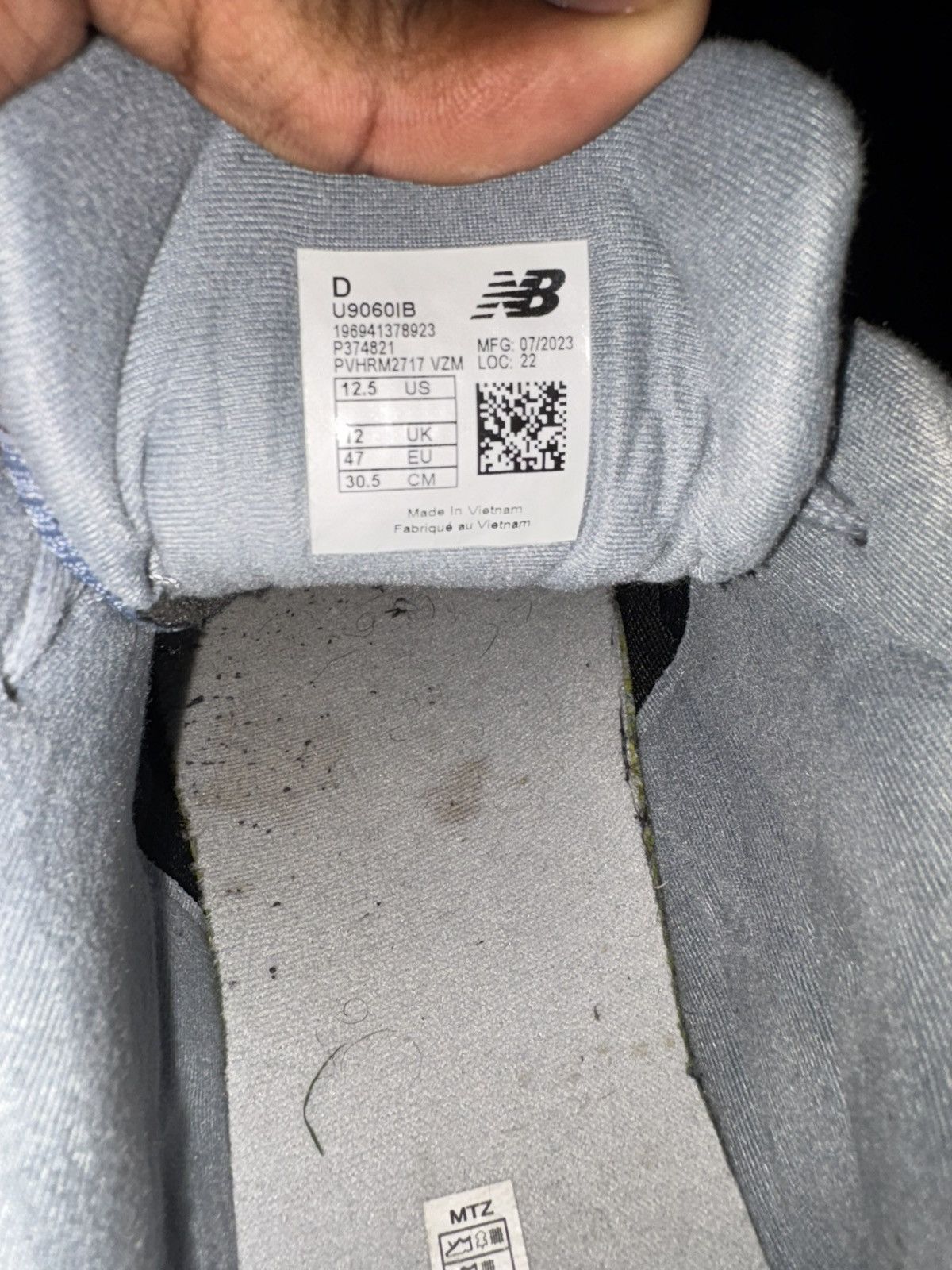 New Balance New Balance 900 Artic Grey Size US 12.5 / EU 45-46 - 5 Thumbnail