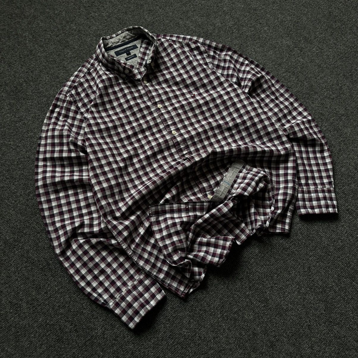 Tommy Hilfiger Luxury Tommy Hilfiger Checked Shirt Button Up Size L Regular Size US L / EU 52-54 / 3 - 3 Thumbnail