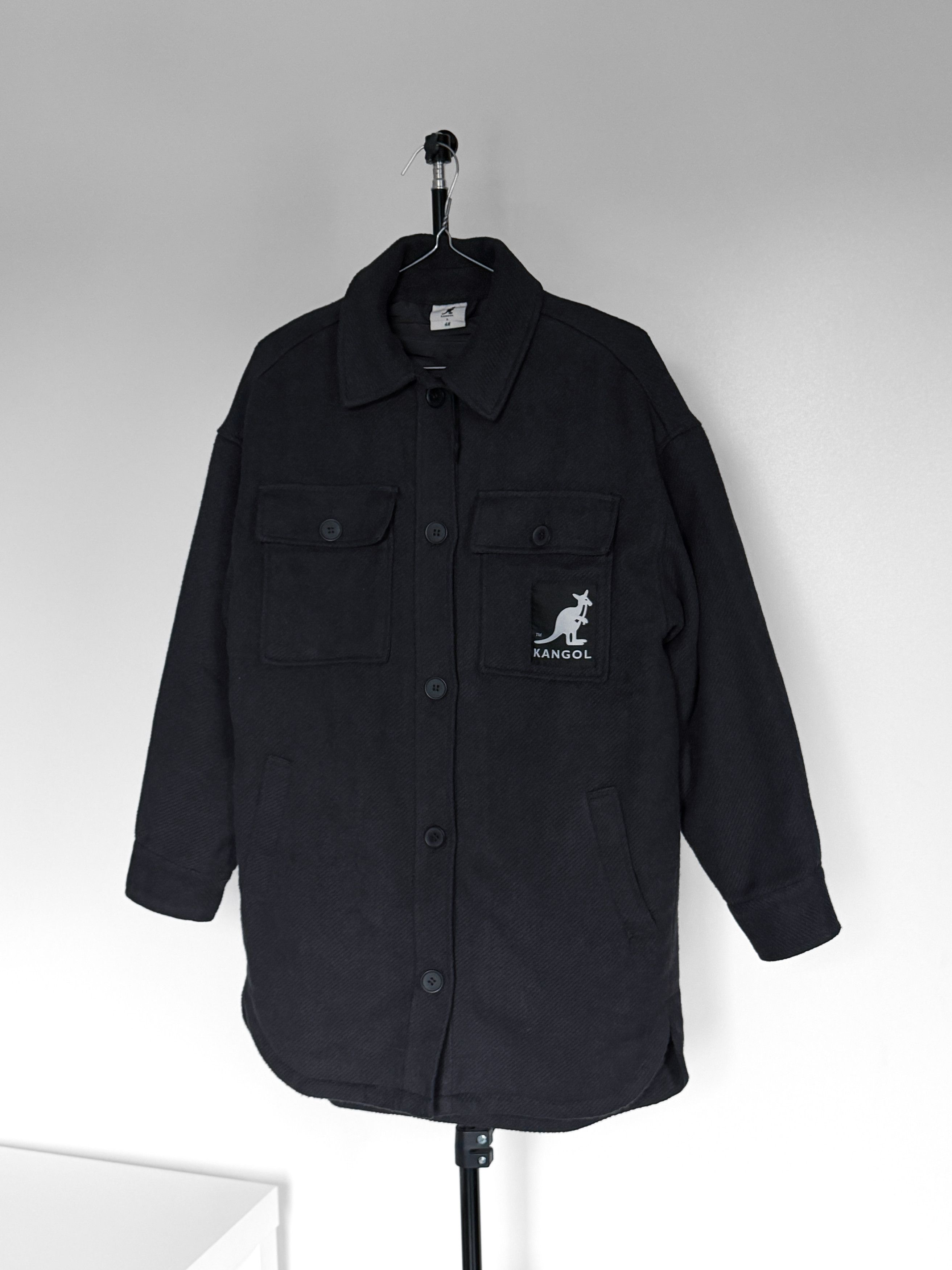 H&M KANGOL x H&M Overshirt Size XS / US 0-2 / IT 36-38 - 2 Thumbnail