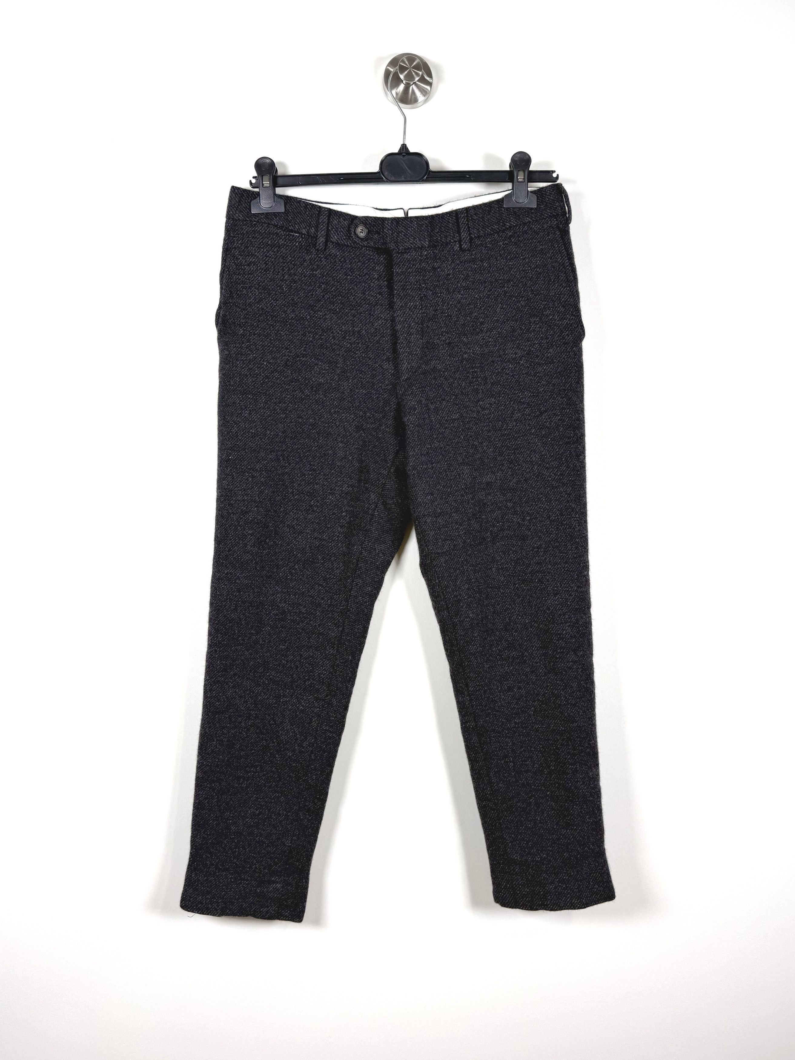 Suitsupply Suitsupply Brescia Wool Cashmere Cropped Trousers (Size 30) Size US 30 / EU 46 - 1 Thumbnail