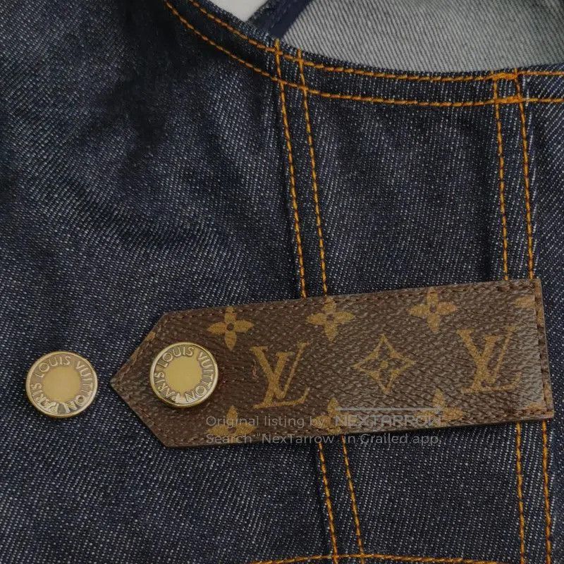 Louis Vuitton Louis Vuitton Denim Button-Down Vest for Summer. Size US S / EU 44-46 / 1 - 3 Thumbnail