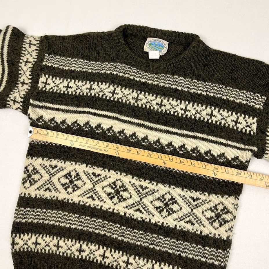 Vintage VINTAGE Royal North Mills Sweater Mens L Wool Blend Fair Isle Nordic Knit Grandpa Jumper Size US L / EU 52-54 / 3 - 4 Thumbnail