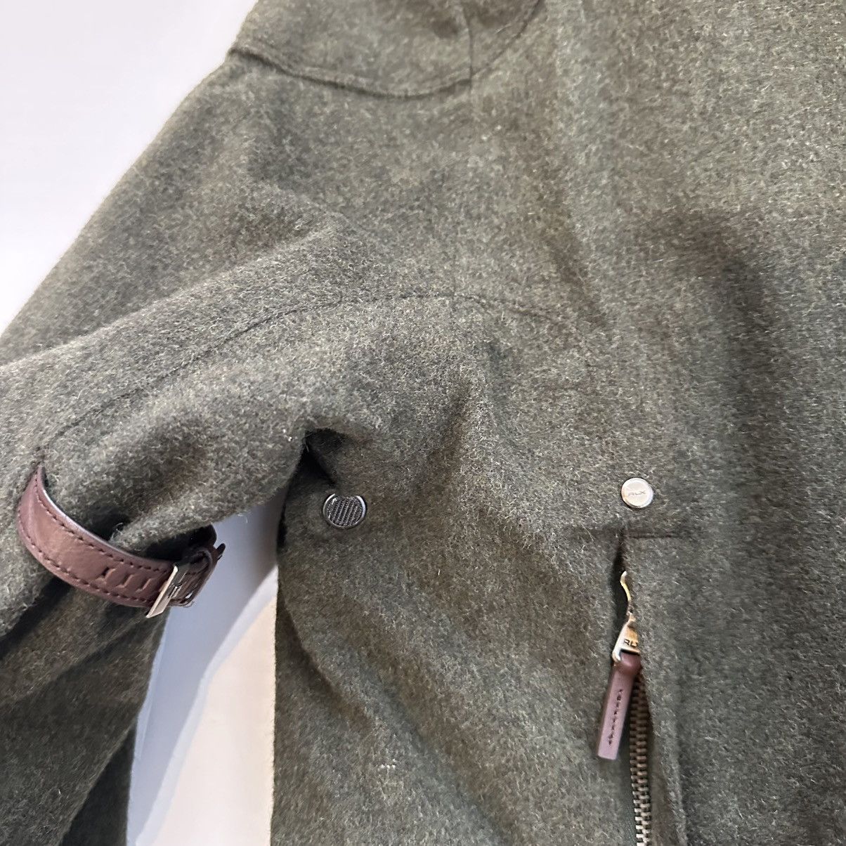 RLX Ralph Lauren Women’s RLX Ralph Lauren Wool Coat Jacket Large Vintage Size L / US 10 / IT 46 - 9 Thumbnail