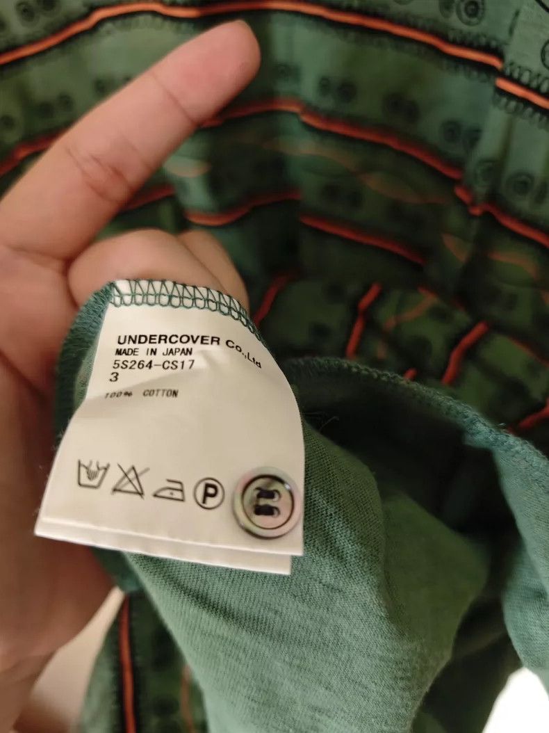 Undercover UNDERCOVER 05ss tooth eyeball polo long sleeve 2506-Nextarr Size US L / EU 52-54 / 3 - 3 Thumbnail