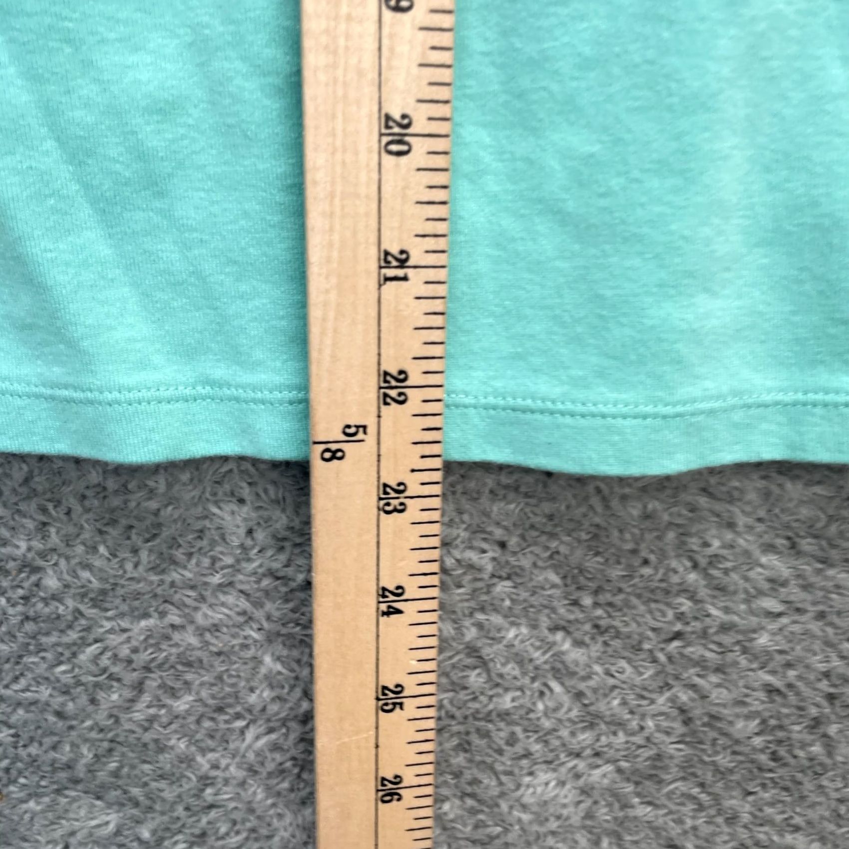 Lands' End Lands' End Top Womens S Green Tank Cotton Knit Lace Trim Casual Sleeveless Scoop Neck Cotton Women's Tank Top Shirt Basic Size S / US 4 / IT 40 - 6 Thumbnail