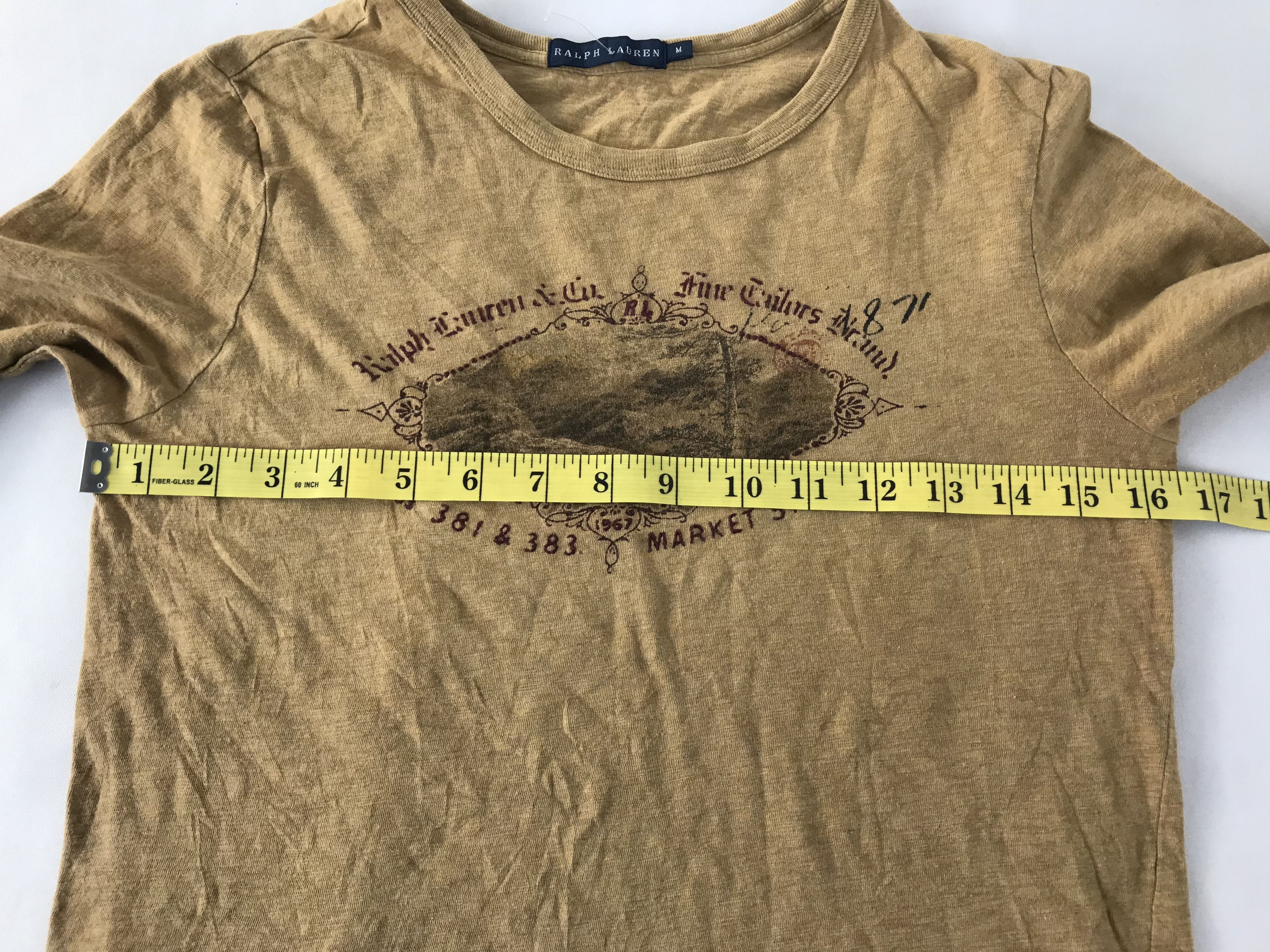 Polo Ralph Lauren Ralph Lauren & Co Market Street Longsleeve Printed Tee Size XS / US 0-2 / IT 36-38 - 8 Thumbnail