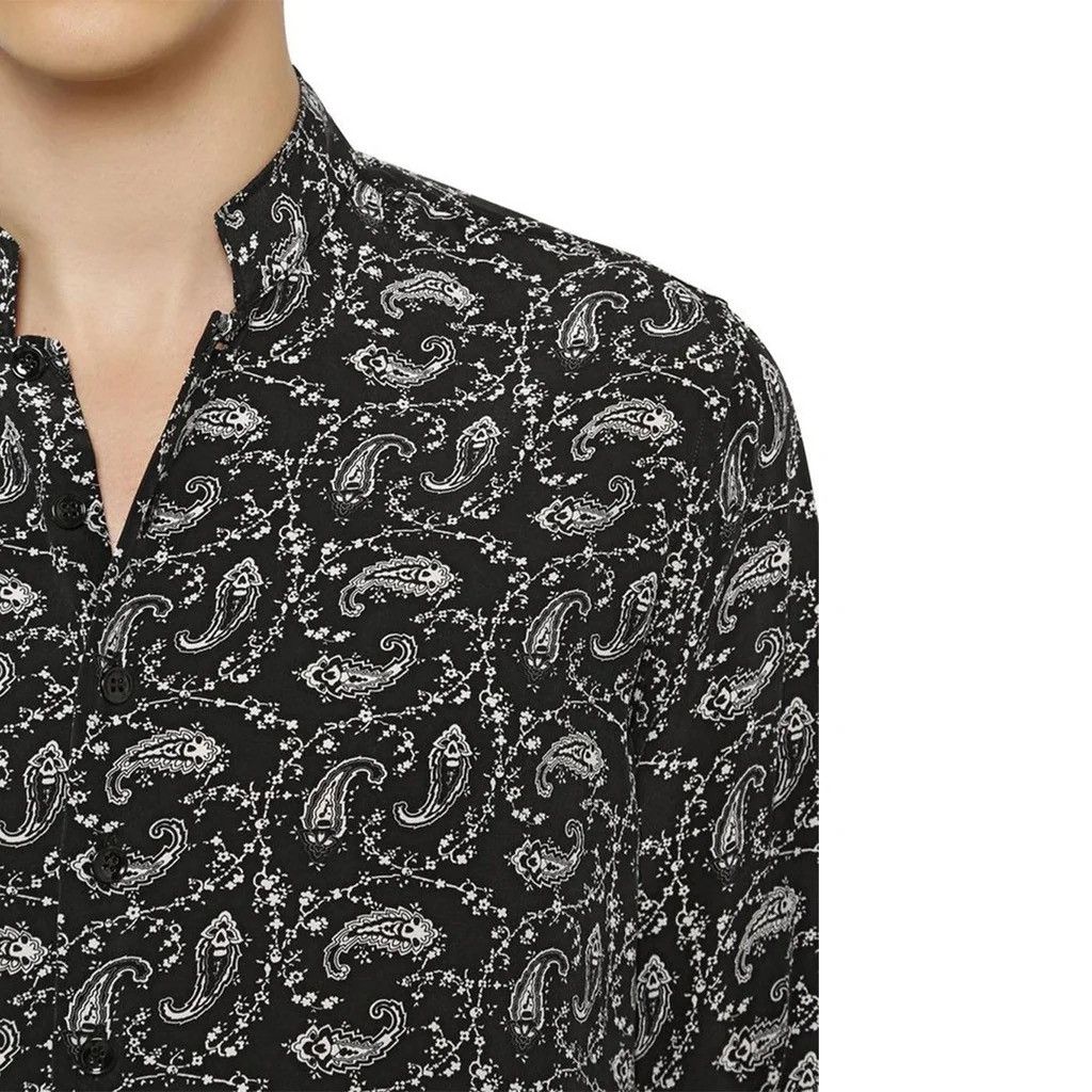 Hedi Slimane SAINT LAURENT SS15 SILK PAISLEY SHIRT Size US M / EU 48-50 / 2 - 7 Thumbnail