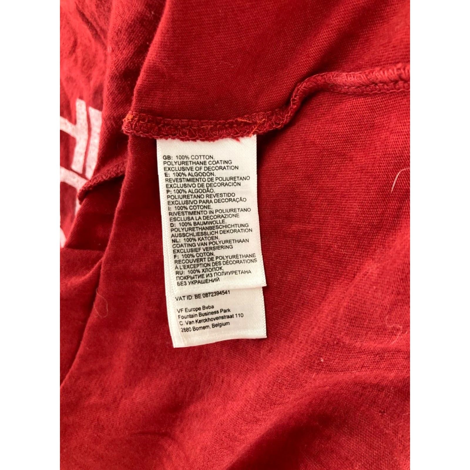 The North Face The North Face Outdoor T-Shirt Mens XL Red Graphic Print Crew Neck Short Sleeve Size US XL / EU 56 / 4 - 7 Thumbnail