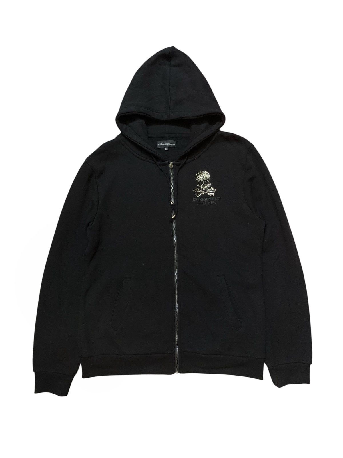 In The Attic In the Attic Homme Skull Black Goth Punk Roen Roarguns Size US M / EU 48-50 / 2 - 2 Thumbnail