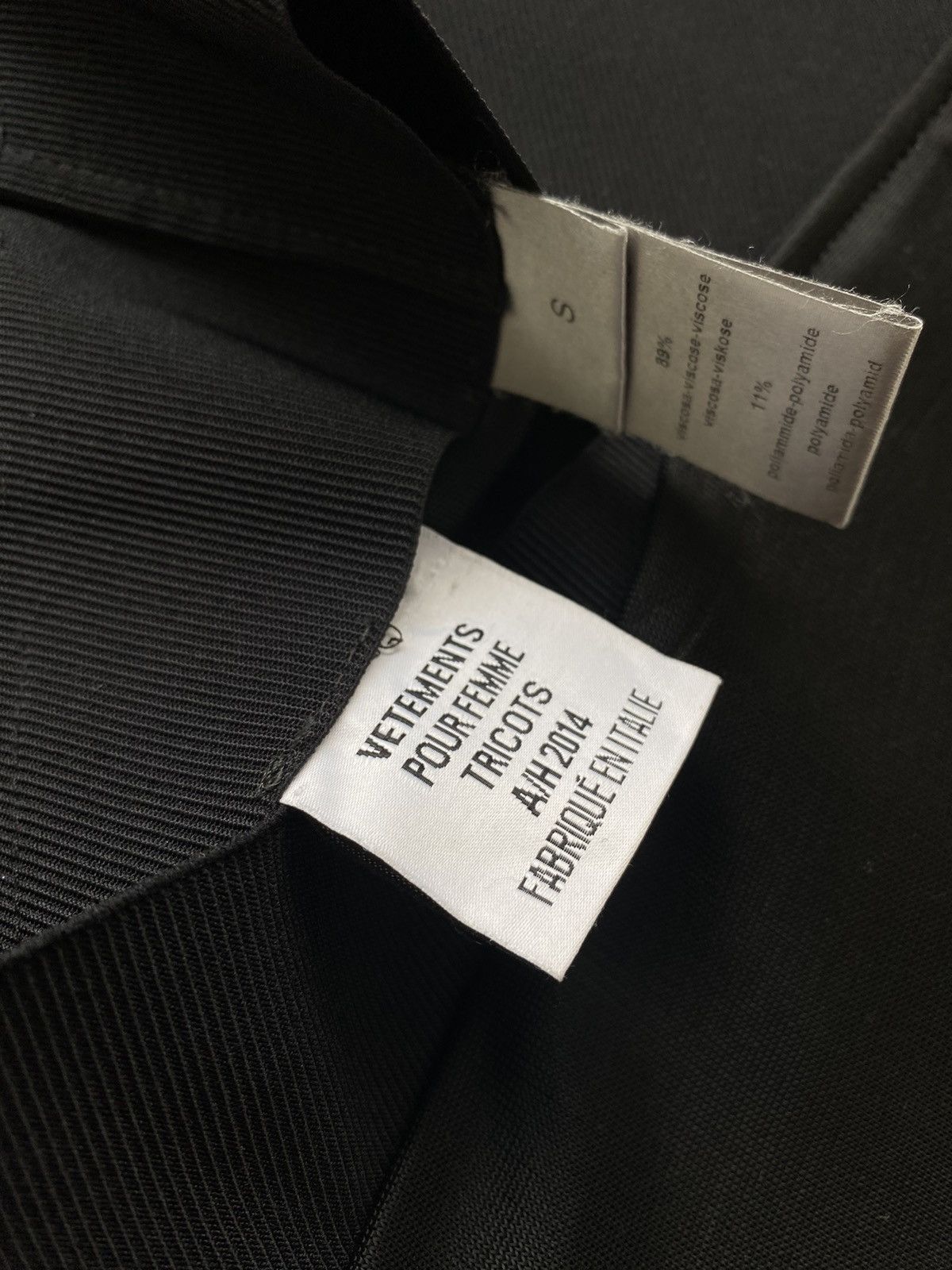 Vetements AW14 Skirt - First collection 2014 2013 Vetements Size 30" / US 8 / IT 44 - 11 Thumbnail