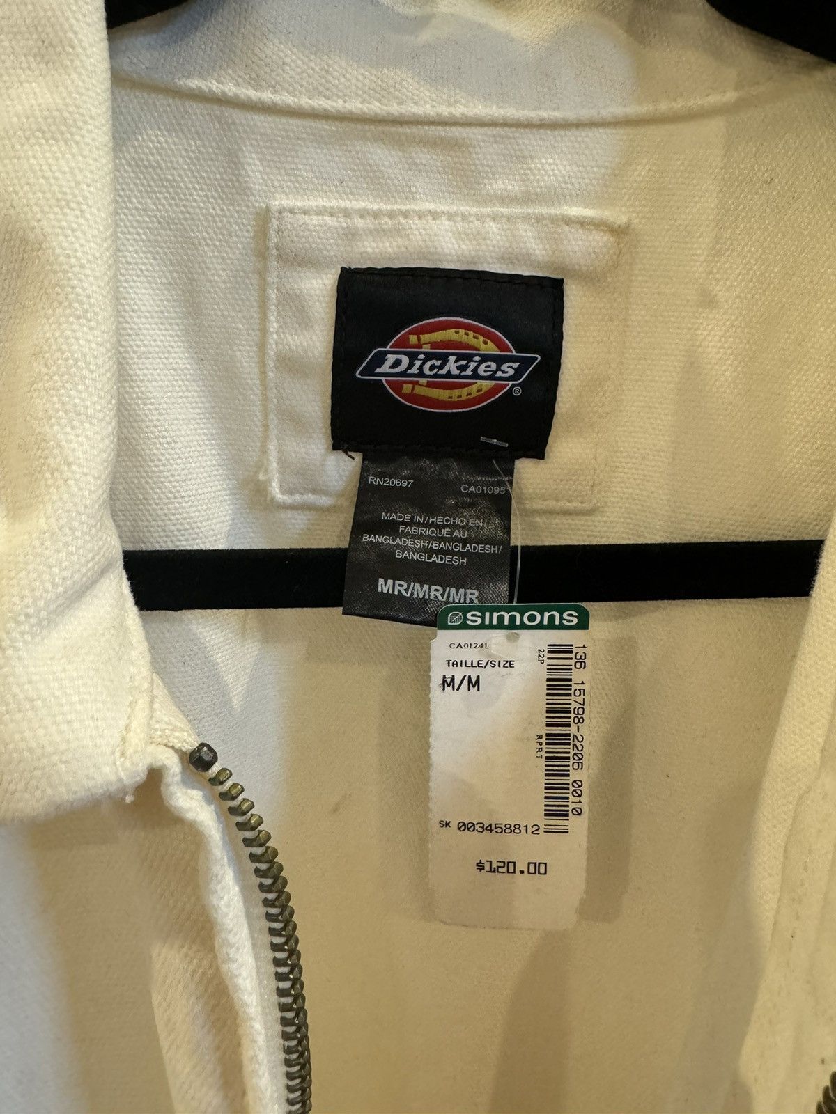 Dickies × Vintage Dickies White Jacket Size US M / EU 48-50 / 2 - 3 Thumbnail