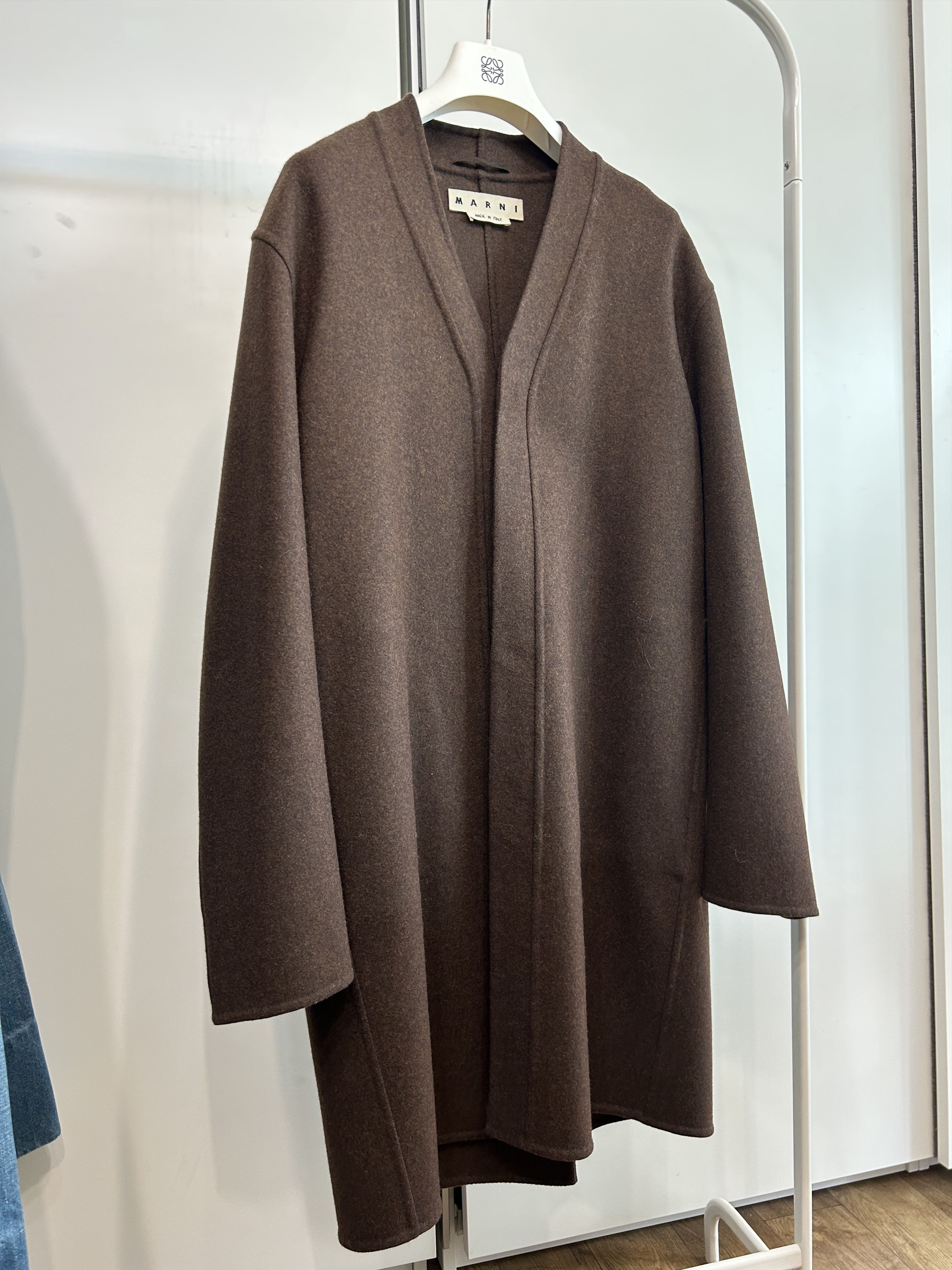 Marni MARNI Collarless Wrap Coat Size US M / EU 48-50 / 2 - 4 Thumbnail