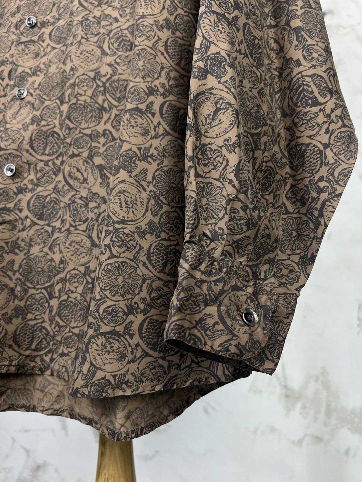Marks & Spencer Vintage Marks & Spencer Silk Shirt Size L - XL Size US L / EU 52-54 / 3 - 4 Thumbnail