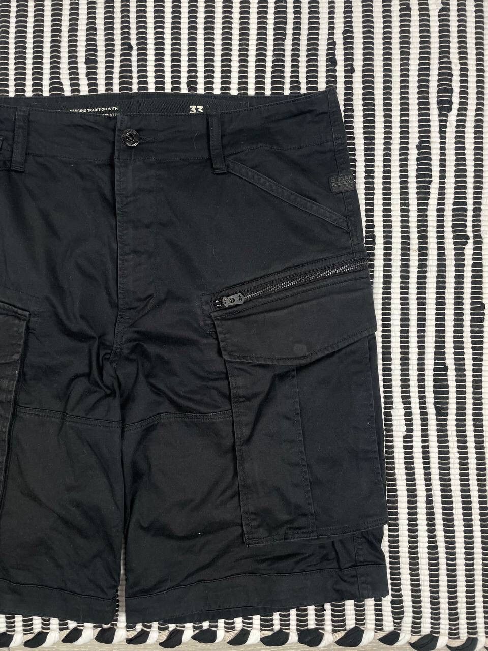 G-Star Vintage G Star Raw Cargo Shorts Y2K Size US 33 - 3 Thumbnail