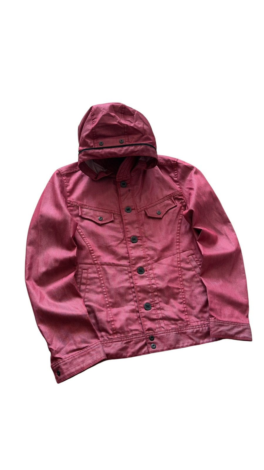 Nicole Club Nicole Club For Men Japan Archive Red Utility Trucker Jacket Size US M / EU 48-50 / 2 - 3 Thumbnail