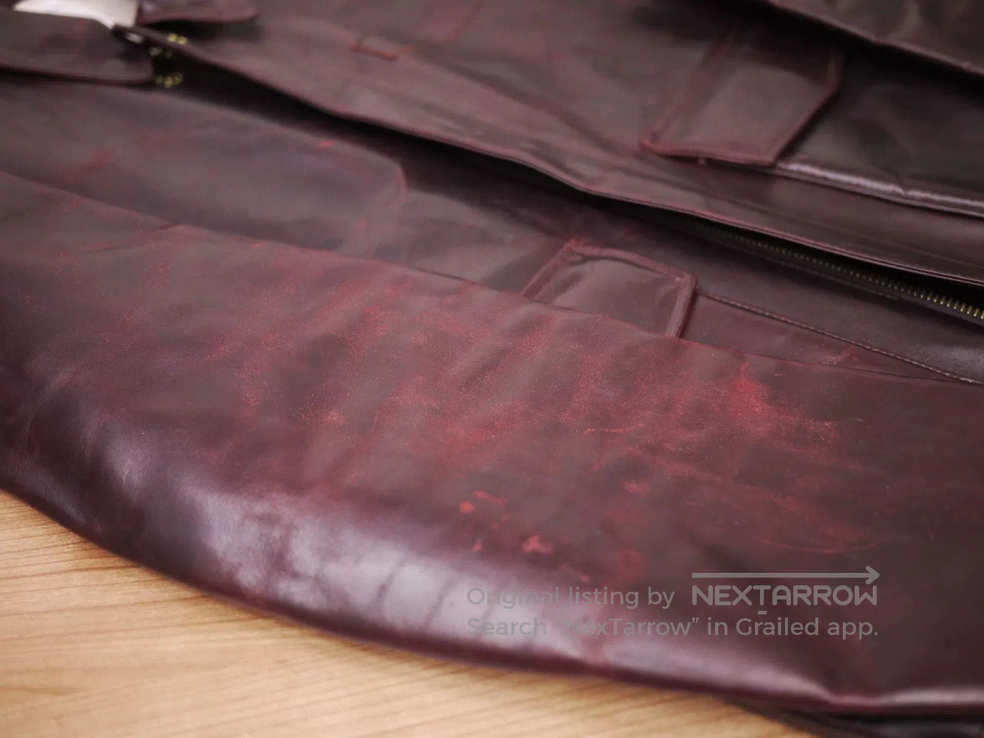 Visvim visvim elmendorf a2 jacket in burgundy. Size US S / EU 44-46 / 1 - 3 Thumbnail