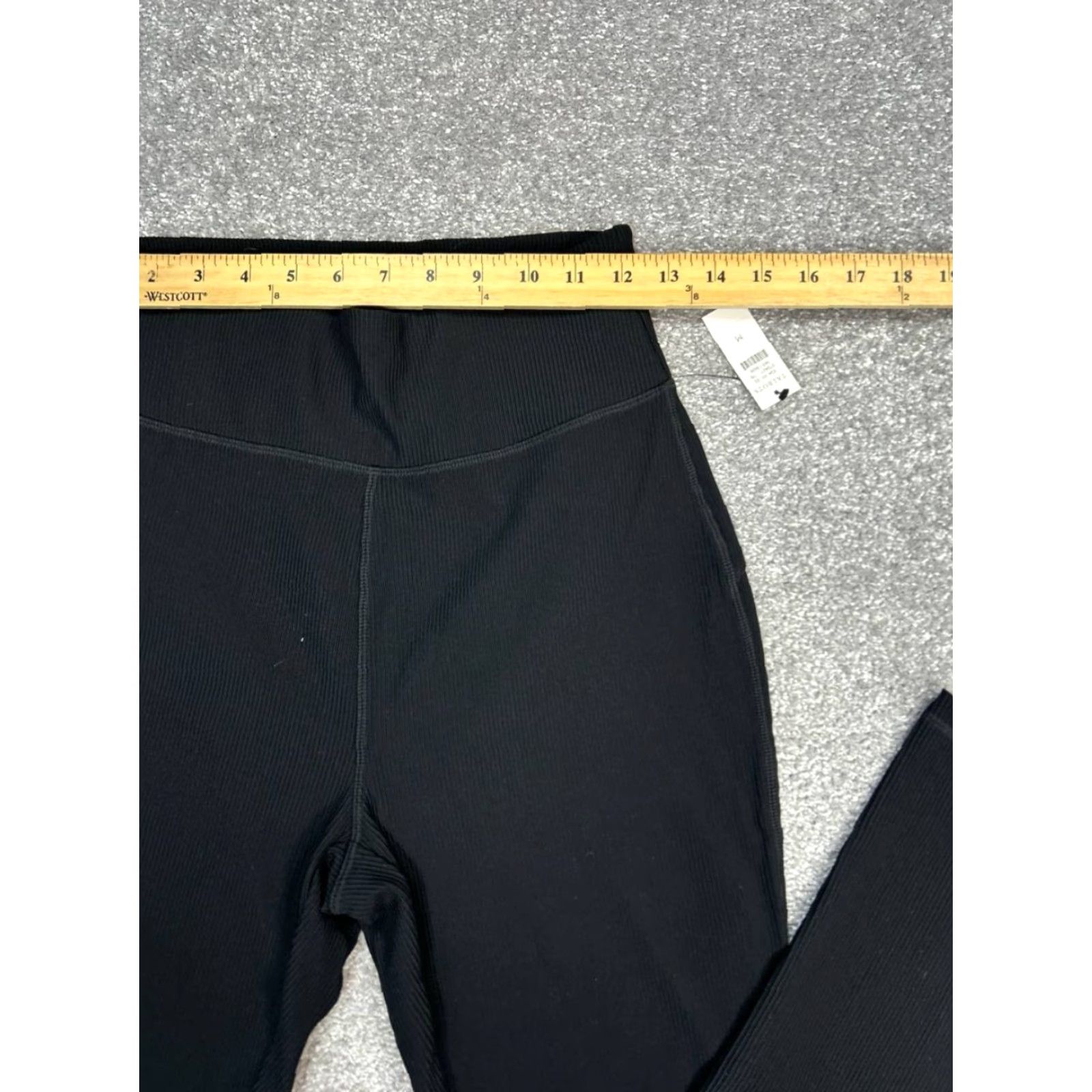 Talbots Talbots Leggings Womens Medium Black Nylon Stretch High Rise New Yoga Size 32" / US 10 / IT 46 - 6 Thumbnail