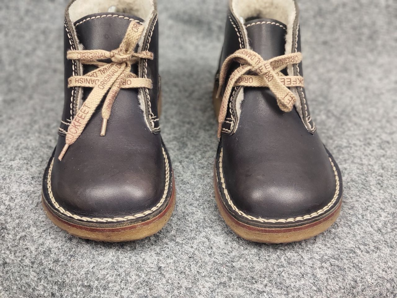 Duckfeet Duckfeet Sjælland Wool Lined Leather Desert Chukka Boots Size US 10 / IT 40 - 6 Thumbnail