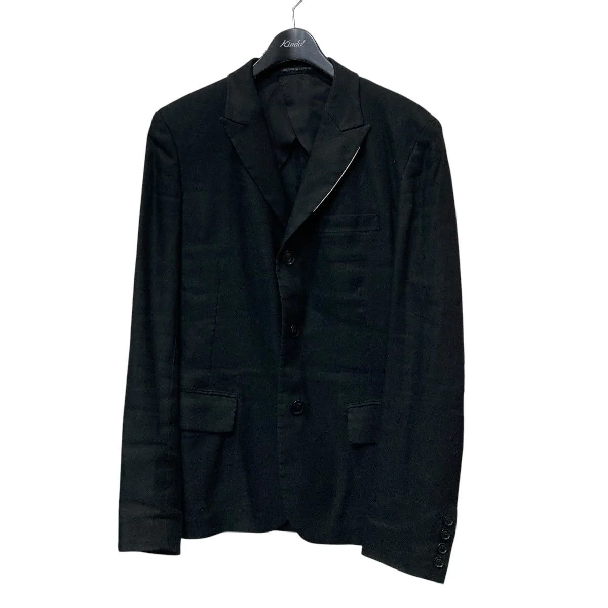 Yohji Yamamoto Yohji Yamamoto pour homme 16SS3 button jacket Size US M / EU 48-50 / 2 - 1 Thumbnail