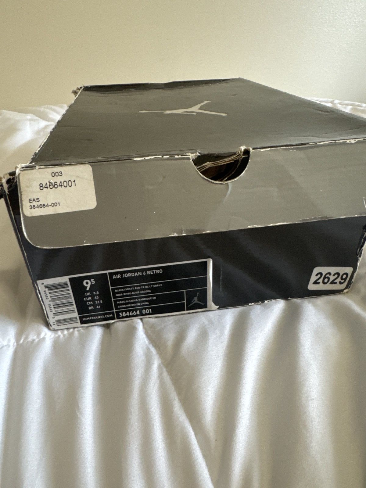 Jordan Brand Jordan 6 Retro Pistons 2010 Size US 9.5 / EU 42-43 - 7 Thumbnail