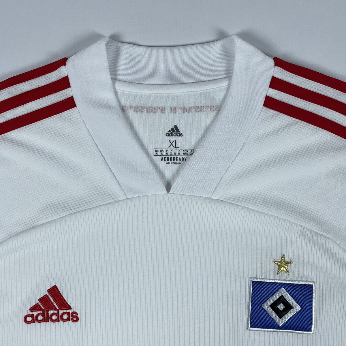 Adidas Adidas Hamburg SV 2020-21 Soccer Jersey Football T-shirt Size US XL / EU 56 / 4 - 4 Thumbnail