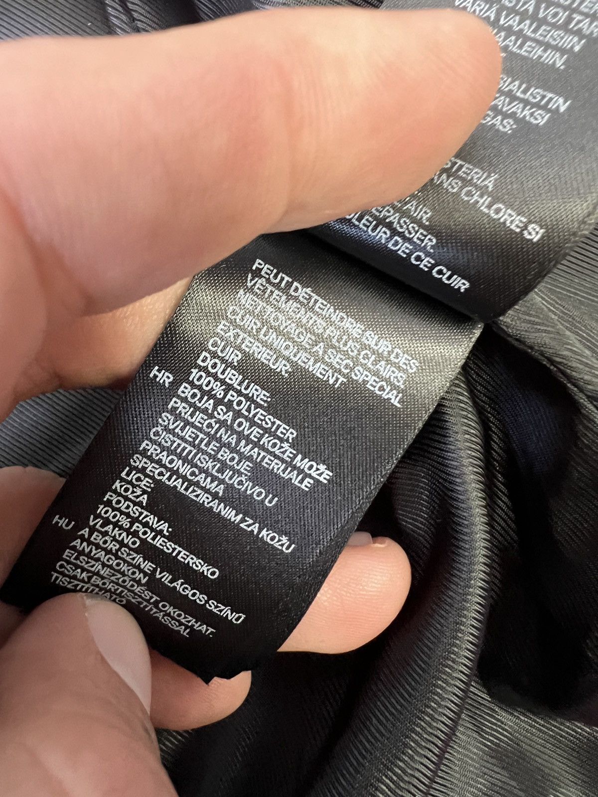 Balmain AW15 Balmain x h&m runaway biker jacket Size US S / EU 44-46 / 1 - 6 Thumbnail