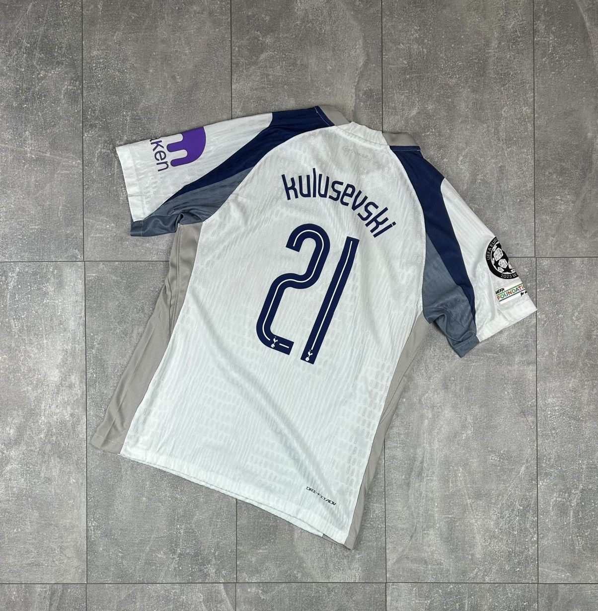 Nike Nike Tottenham Hotspur #21 Kulusevski Home Soccer Jersey Size US XL / EU 56 / 4 - 2 Thumbnail