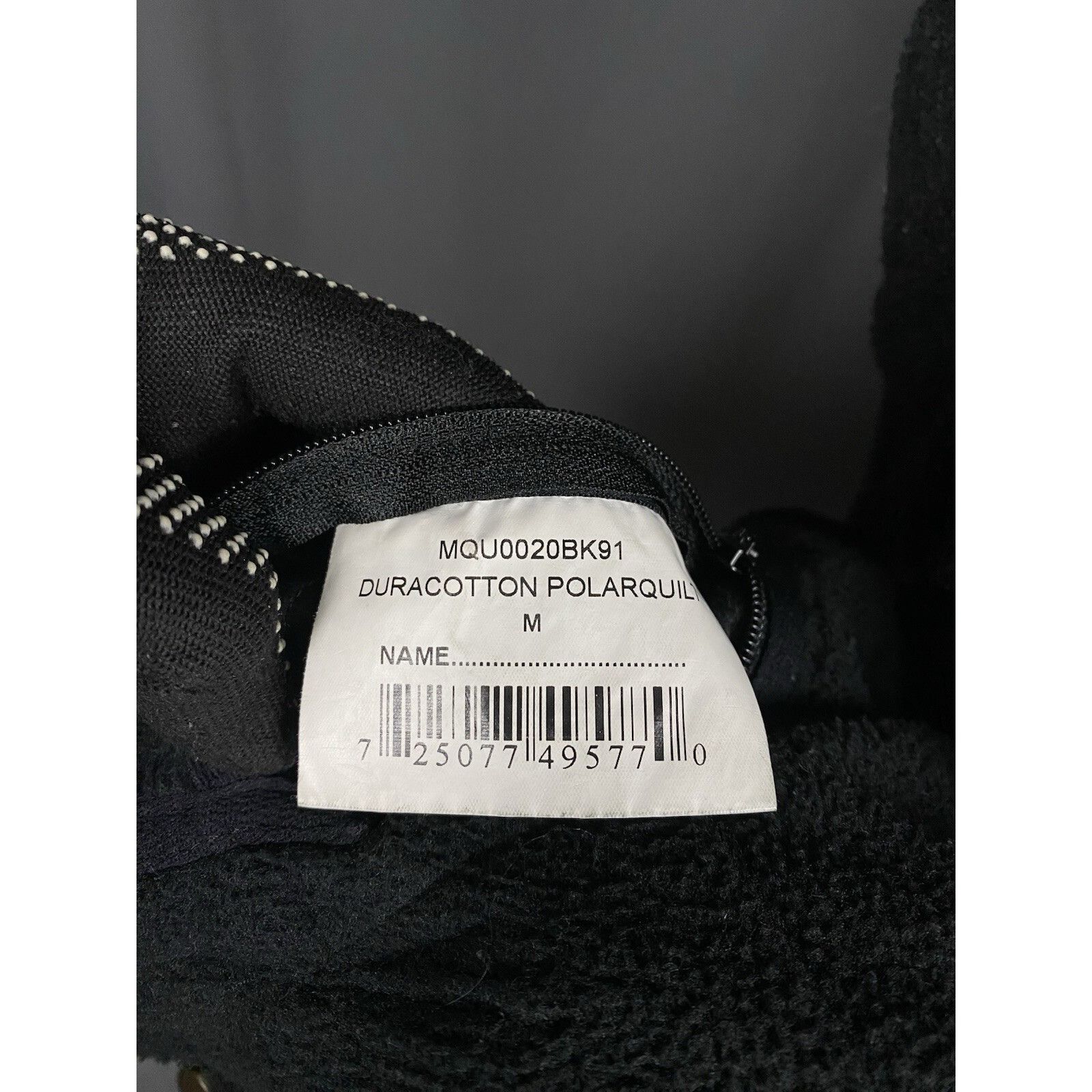 Barbour Barbour Duracotton Polarquit Men's Black Insulated Fleeced Q Size US M / EU 48-50 / 2 - 10 Thumbnail