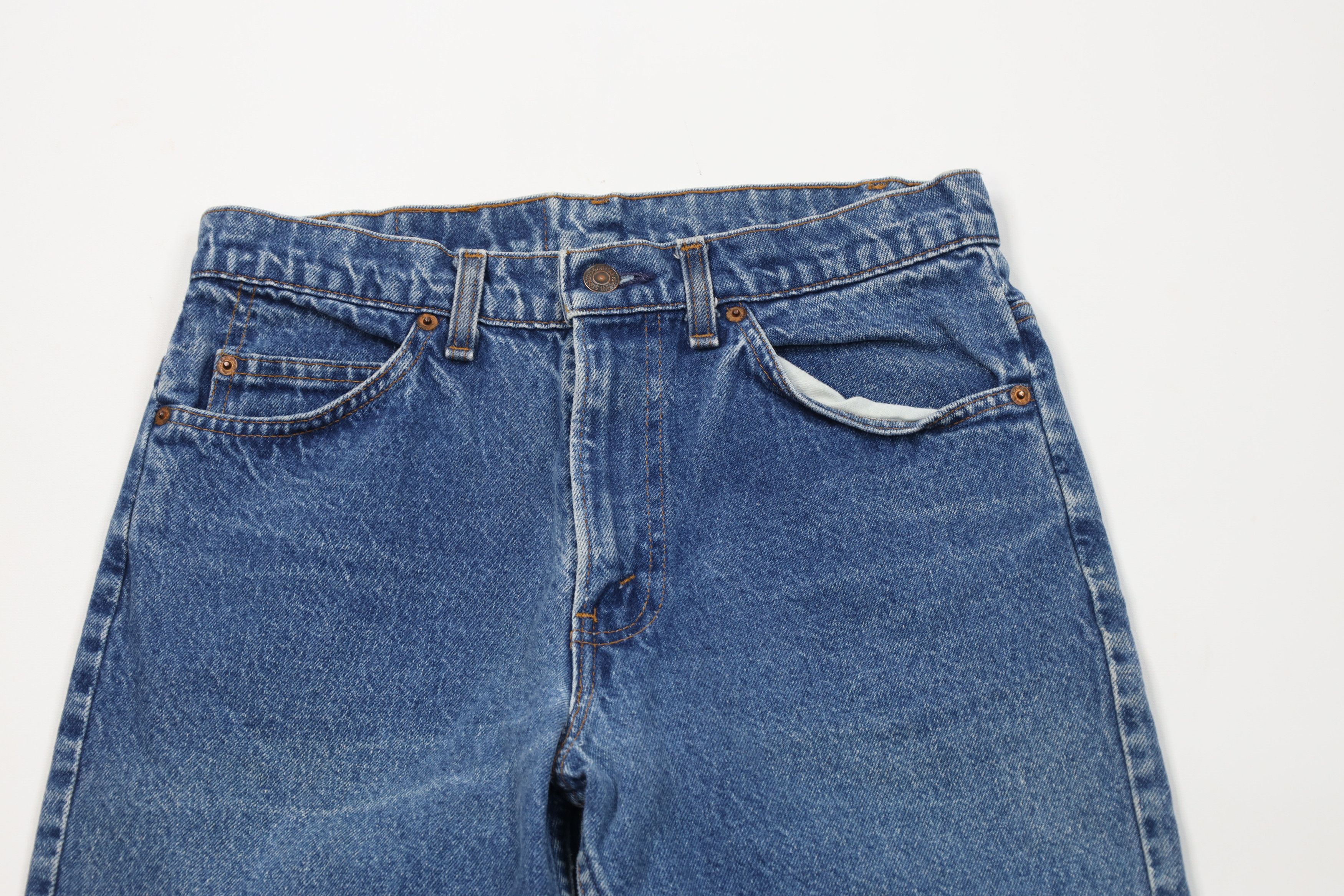 Levi's Vintage 80s Levis 509 Orange Tab Straight Leg Jeans USA Size US 30 / EU 46 - 2 Thumbnail